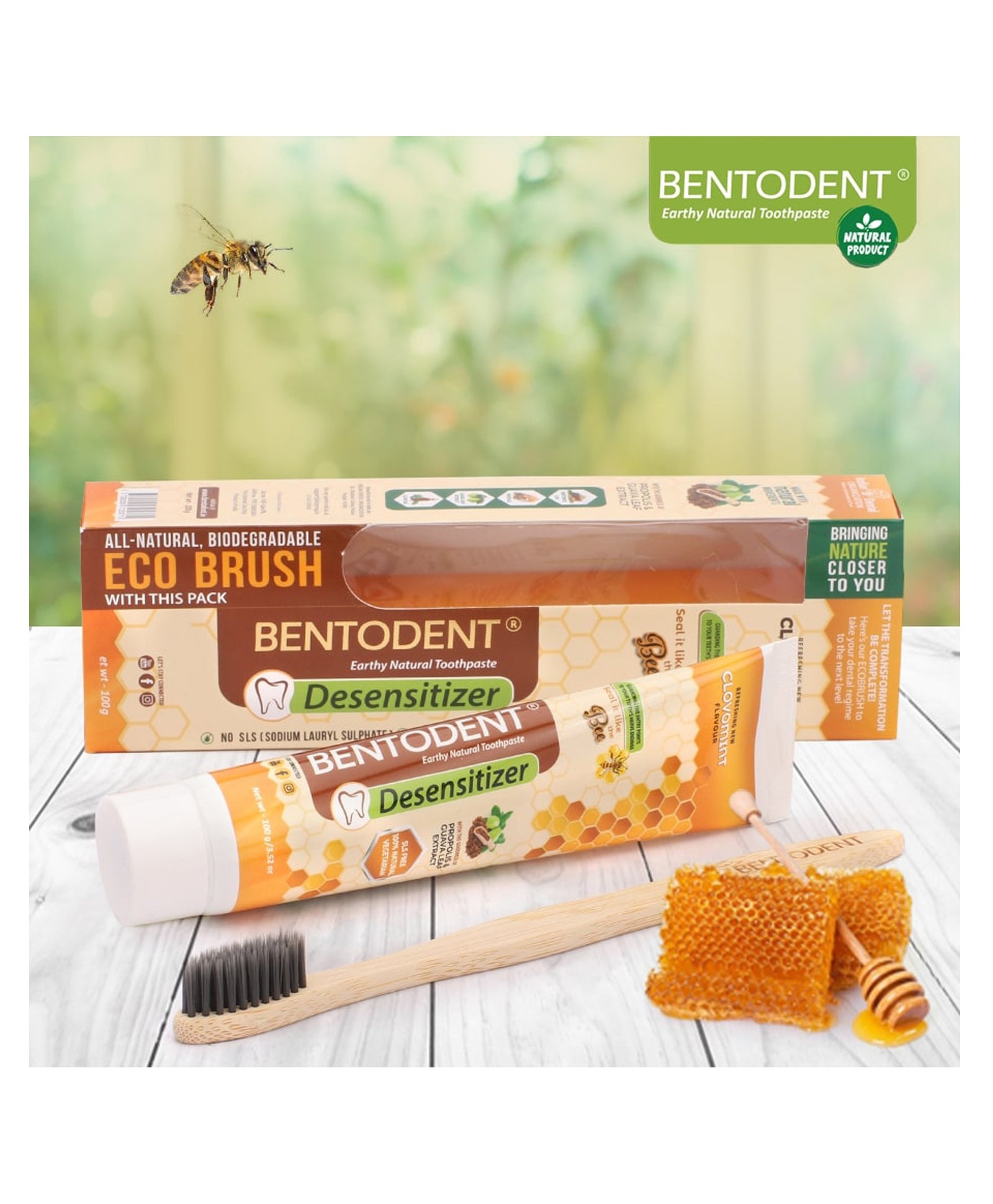 Clovomint Toothpasth With Eco Brush 100 GM