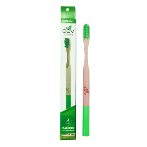 Bamboo Toothbrush Nature 1 PCS