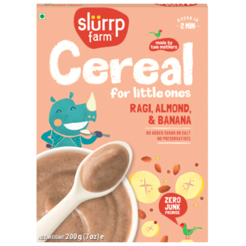 Cereal For Little Ones Ragi Almond And Banana 200 GM