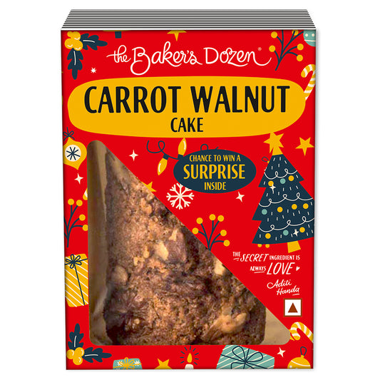 Carrot Walnut Cake 100% Wholewheat 150 GM