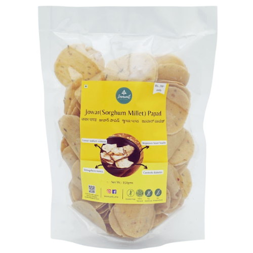 Jowar (Sorghum Millet) Papad 150 GM
