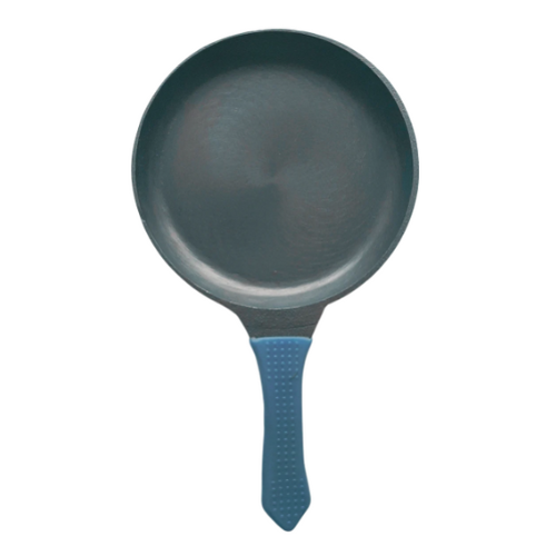 Pre Seasoned Cast Iron Tadka Pan With Silicon 900 GM
