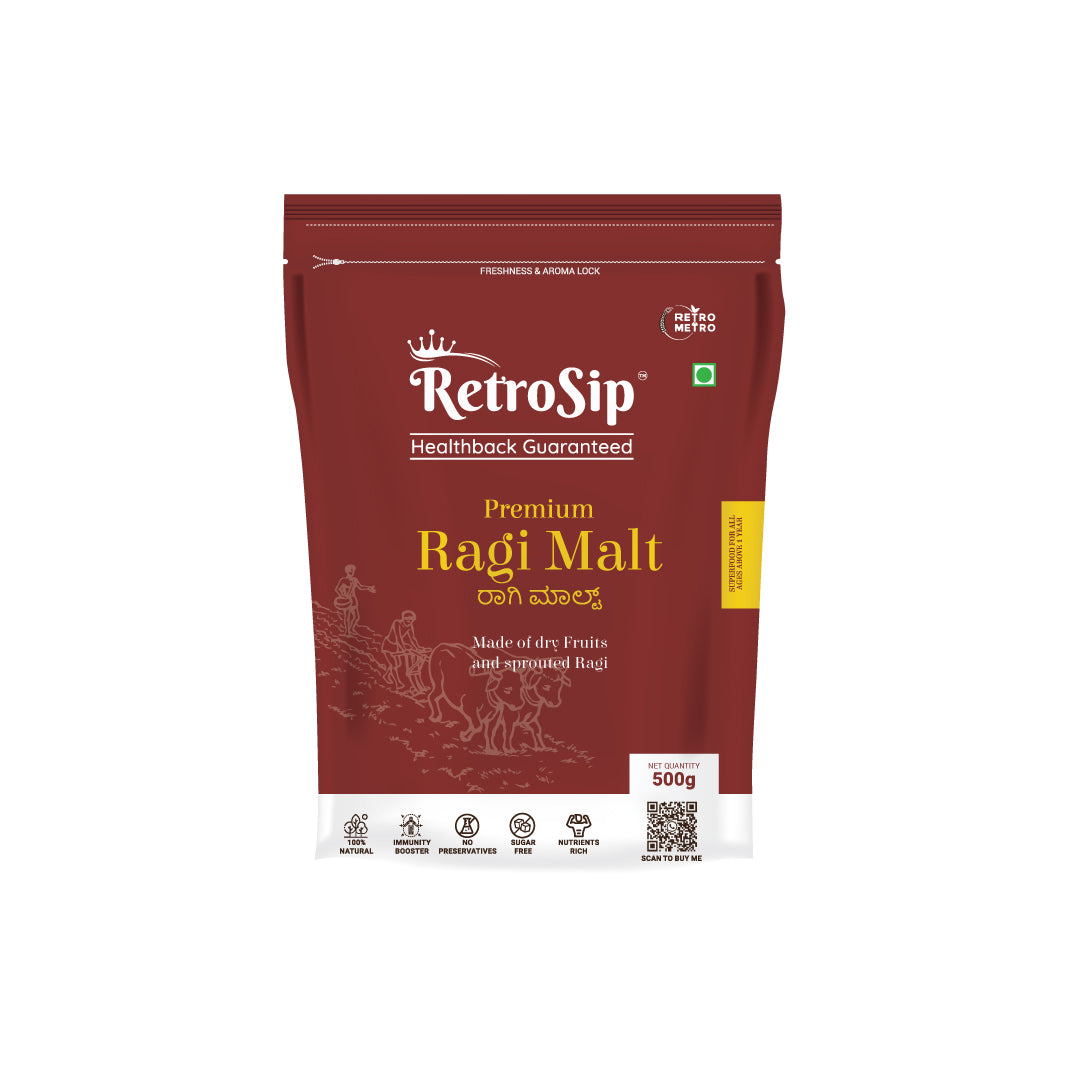 Sprouted Ragi Malt 500 GM
