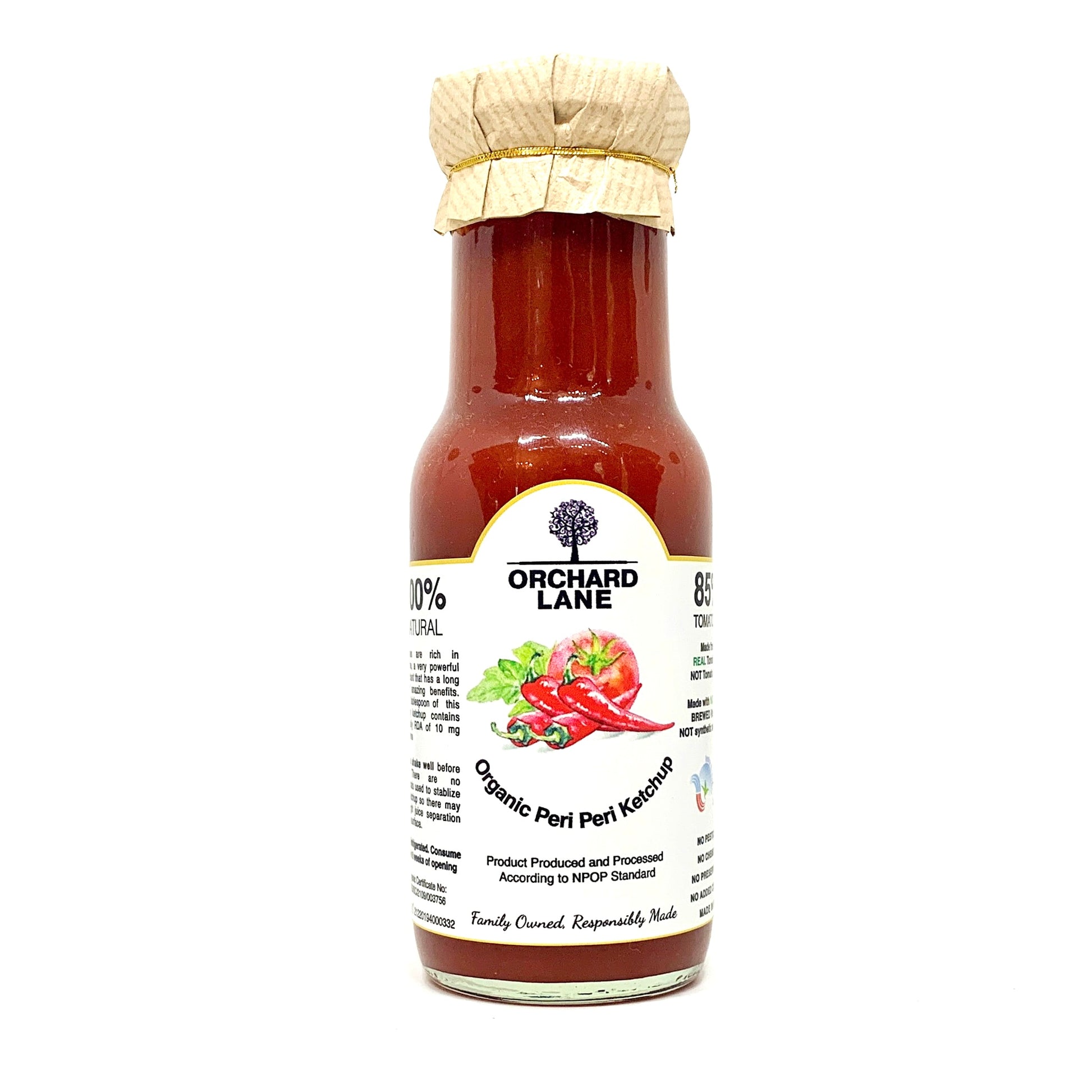 Organic Peri Peri Ketchup 230 GM