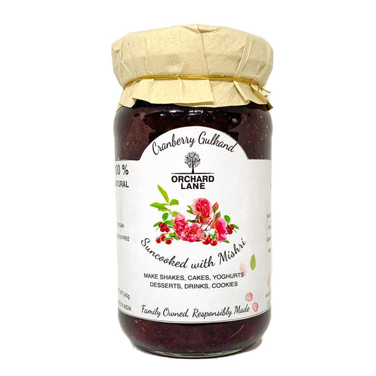 Cranberry Gulkand 240 ML