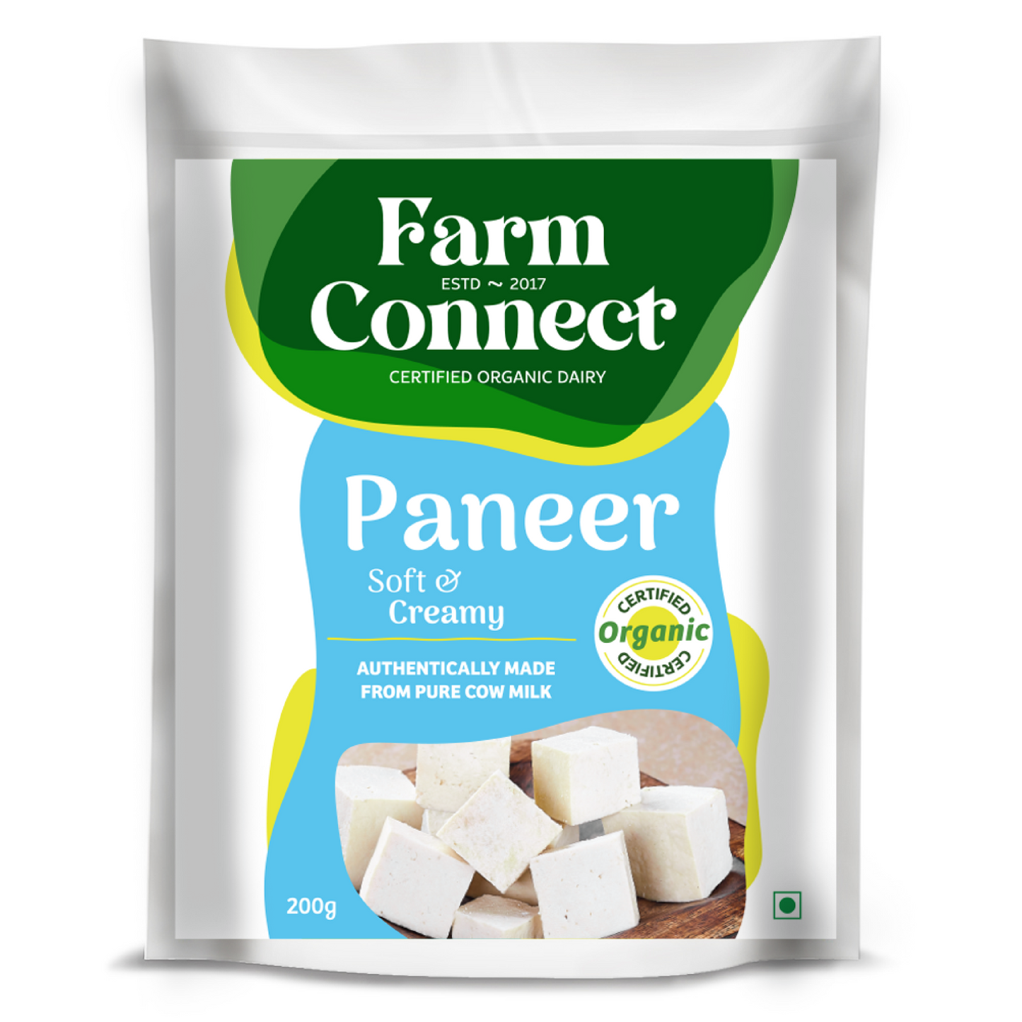 Organic Paneer 200 GM