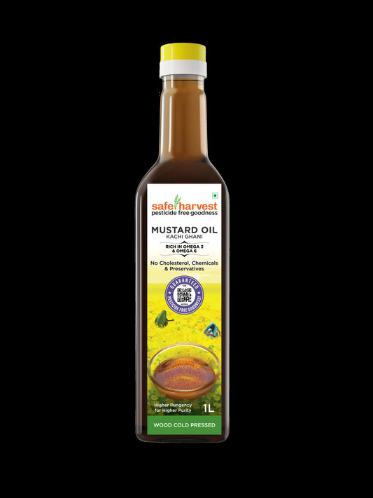 Pesticide Free Mustard Oil 1 LTR