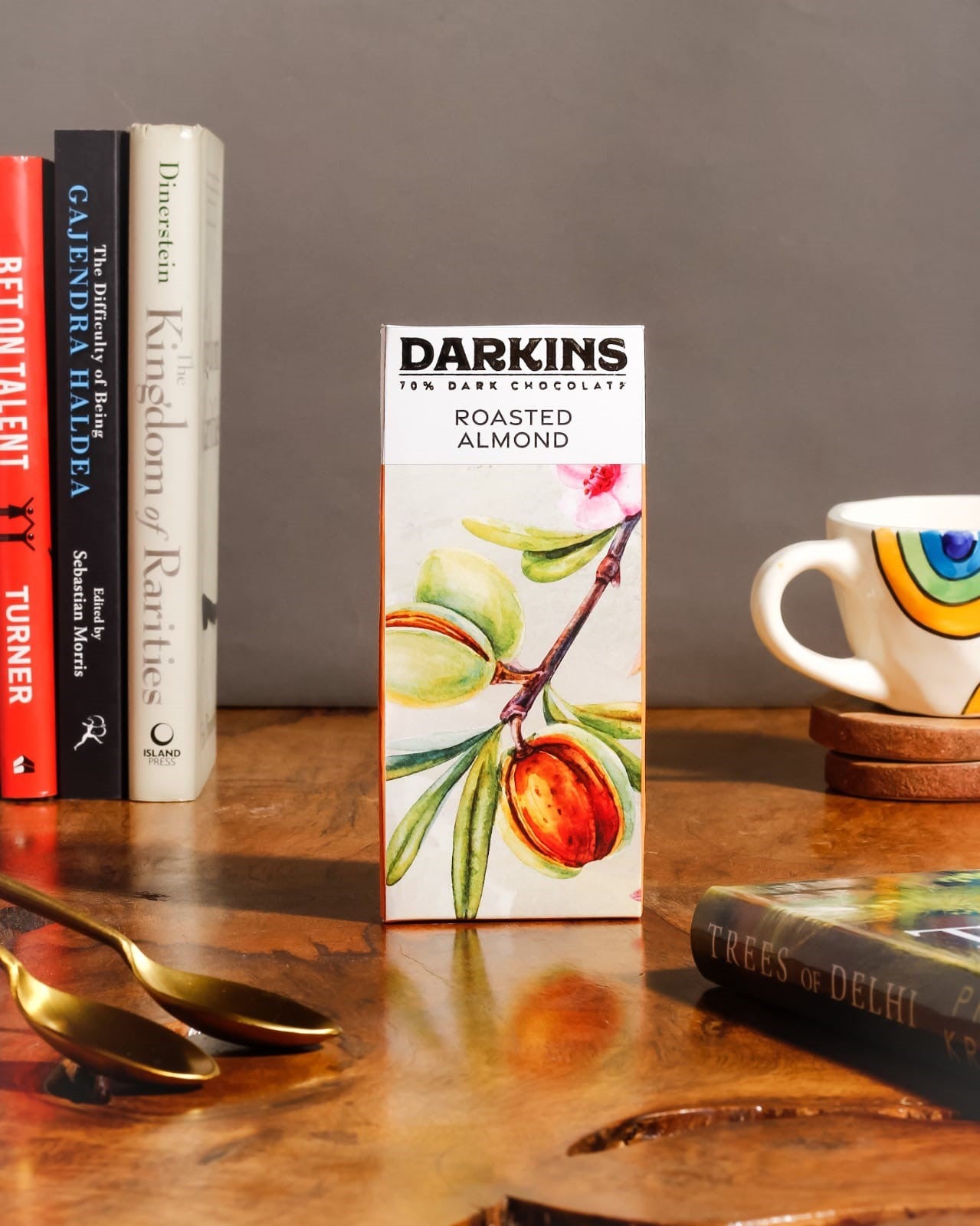 70% Dark Chocolate With Almonds 50 GM