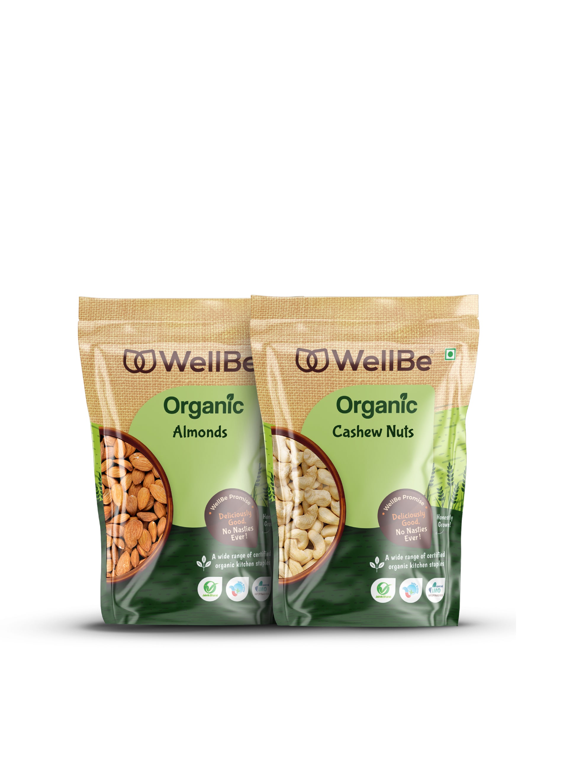 Dryfruit Combo(400gCashew+400gAlmonds) 1 unit