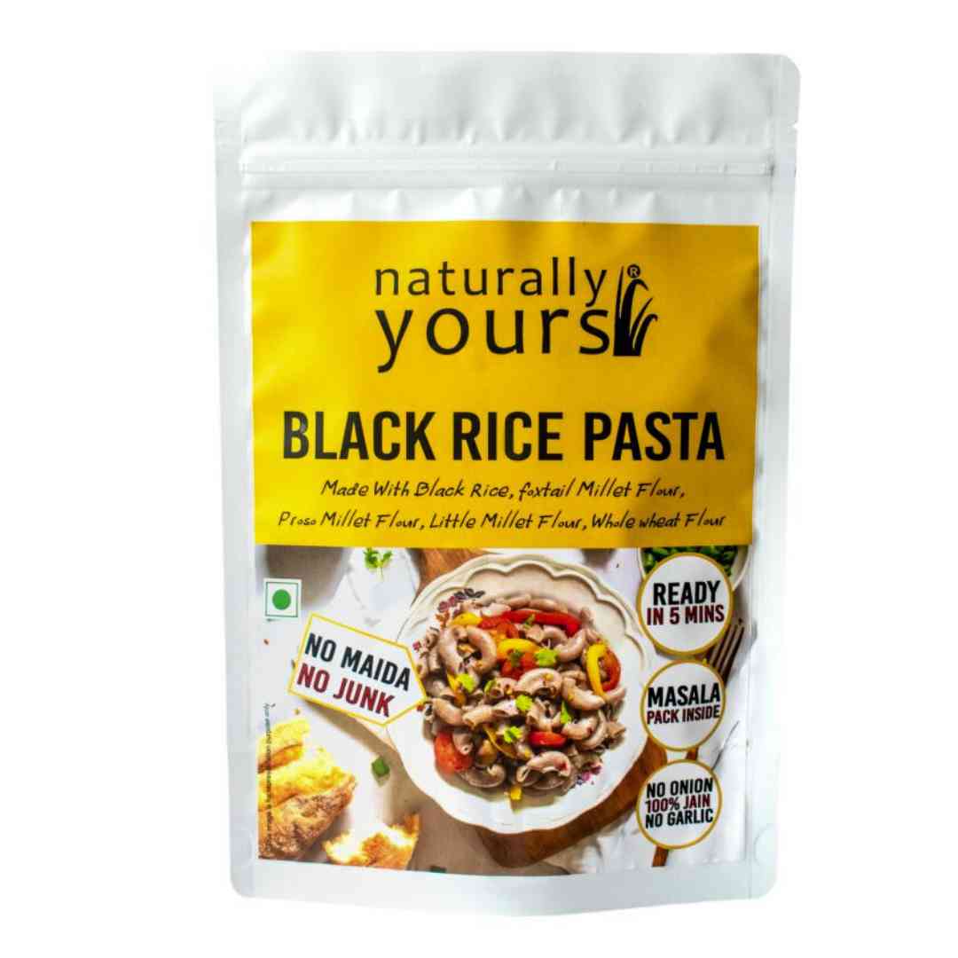 Black Rice Pasta Pouch 175 g