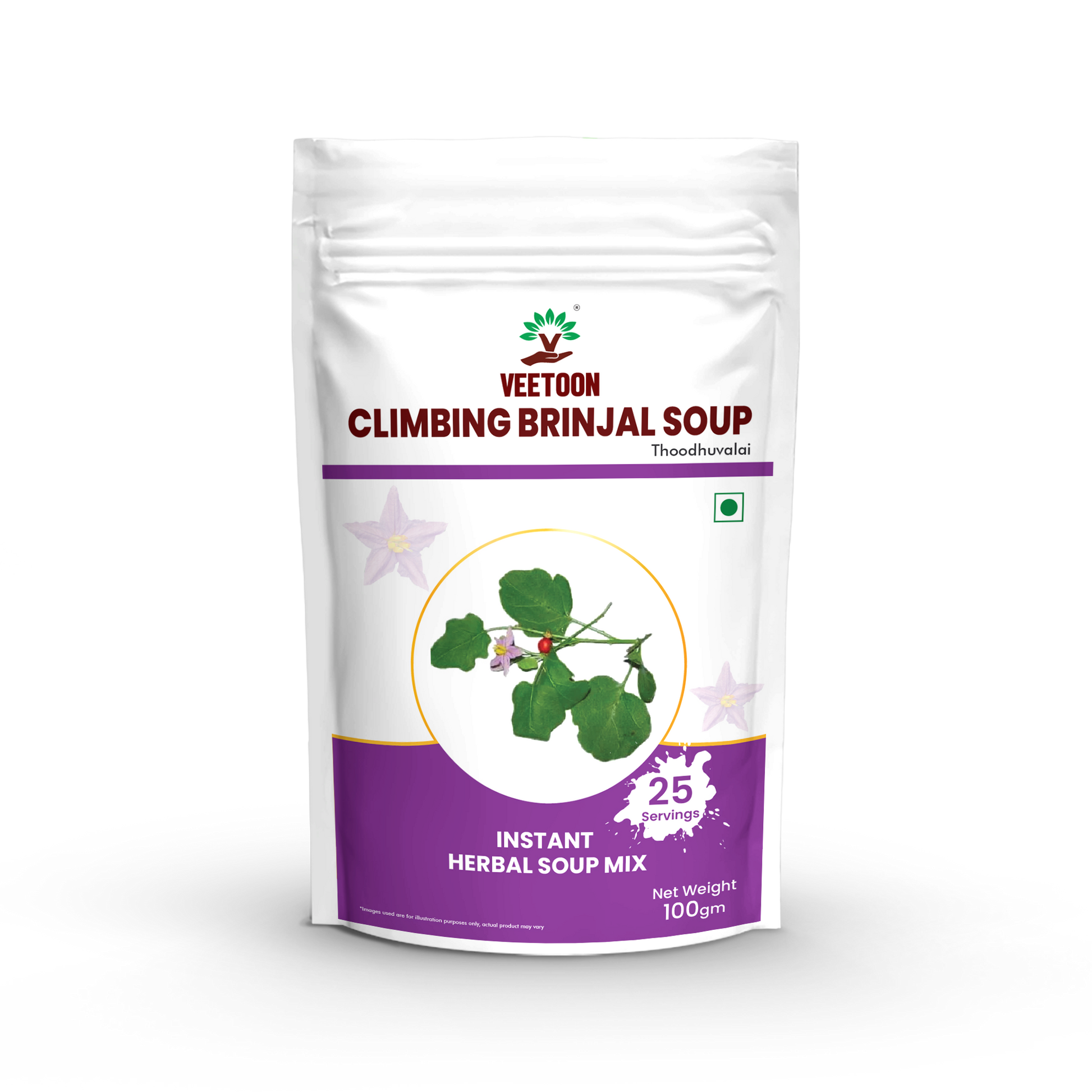 Climbing Brinjal Soup Mix 1 pack