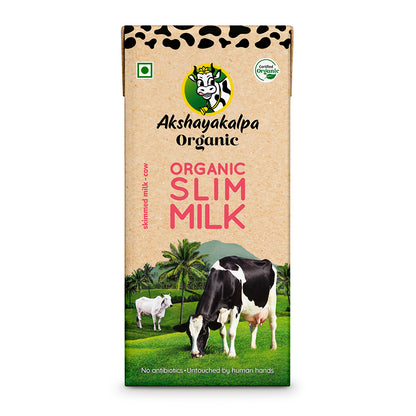 Organic Slim Milk Uht 200 ML