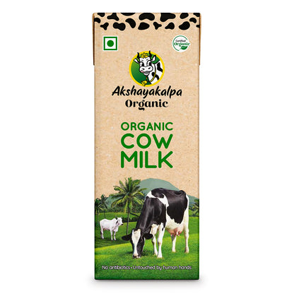 Organic Cow Milk Uht 200 ML