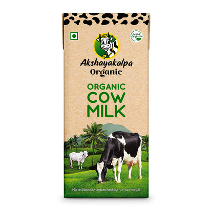 Organic Cow Milk Uht 1000 ML