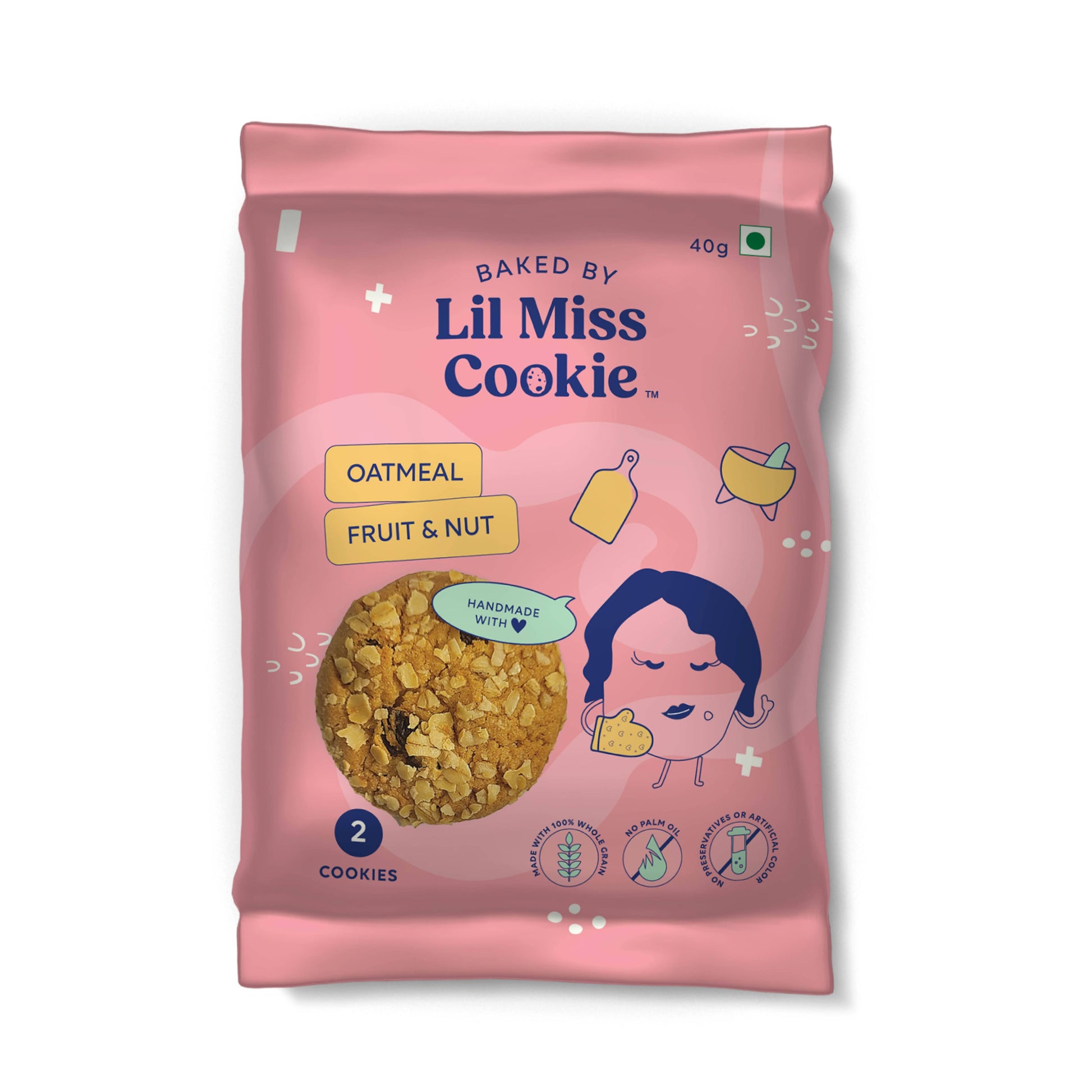 Oatmeal Fruit & Nut 40 GM