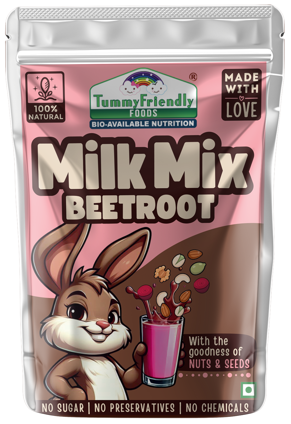 Foods Organic Beetroot Milk Mix Powder 100 GM