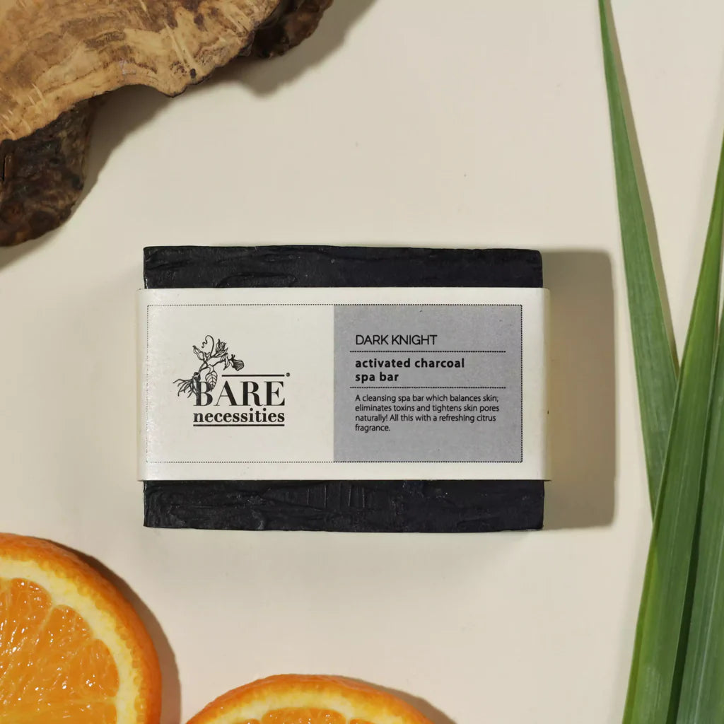 Dark Knight Activated Charcoal Spa Bar 75 GM