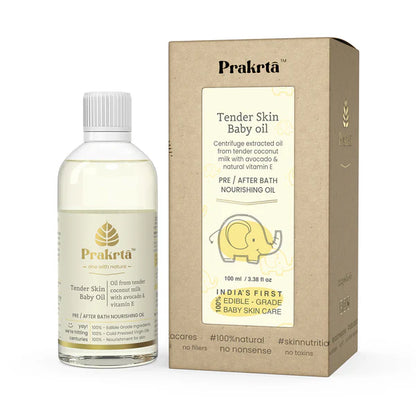 Tender Skin Baby Oil Virgin Coconut Oil With 100 ML