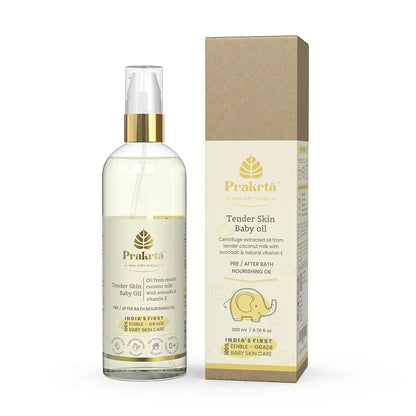 Tender Skin Baby Oil Virgin Coconut Oil With 200 ML