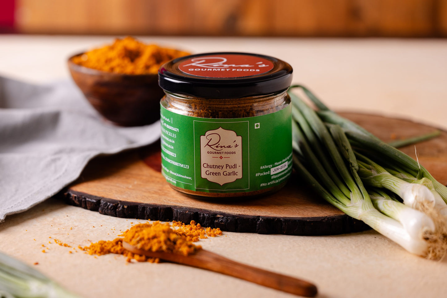 Podi Masala-Green Garlic 250 GM