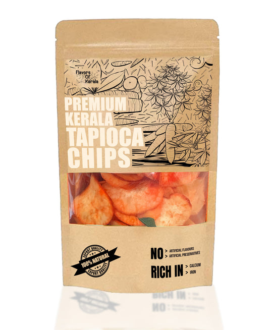 Premium Kerala Spicy Tapioca Chips 200 g