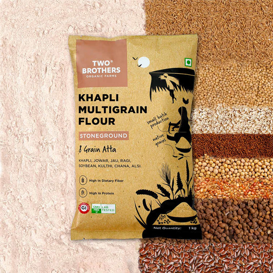 Khapli Multigrain Atta 8 Grains In 1 1 kg