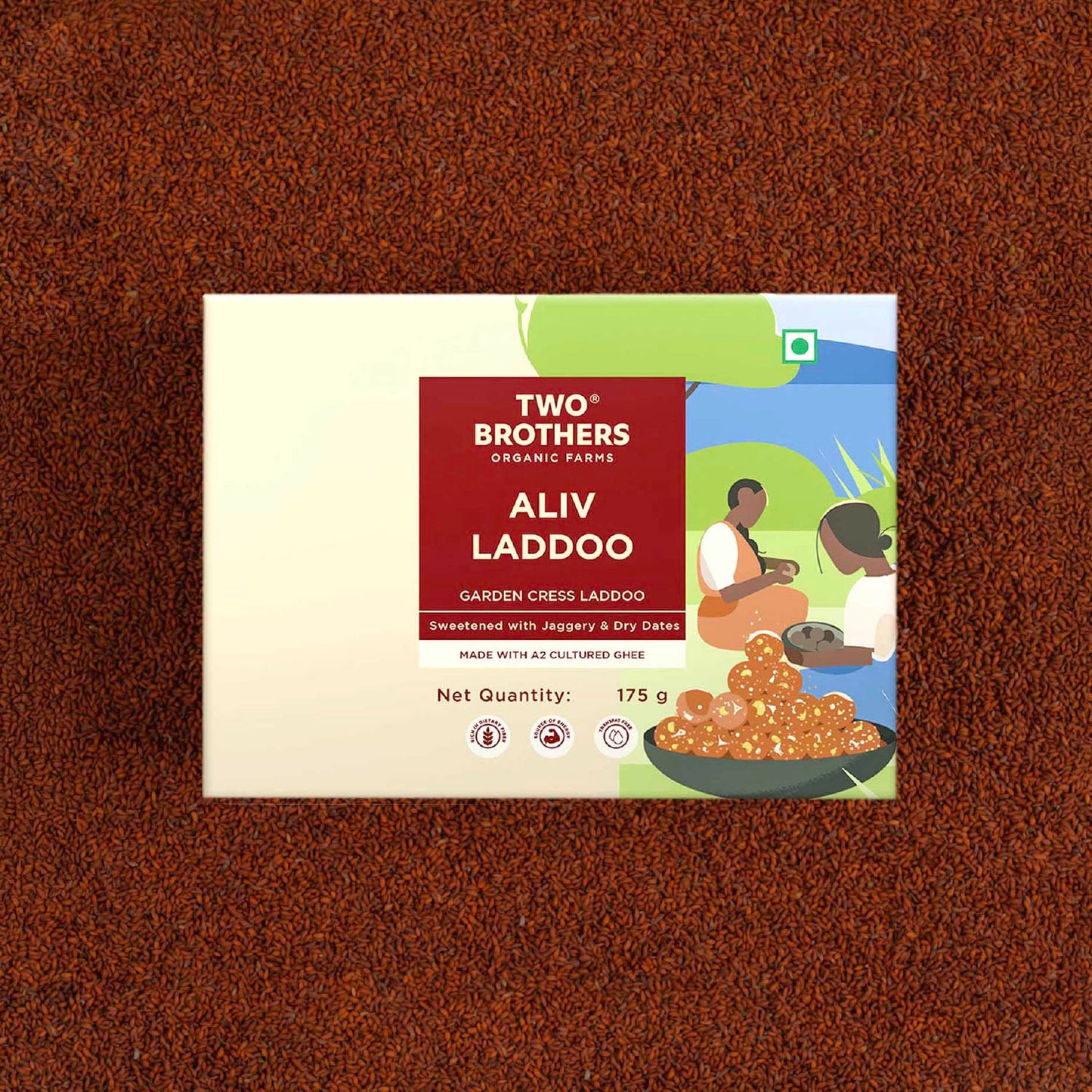 Aliv Laddoo Box By 175 g