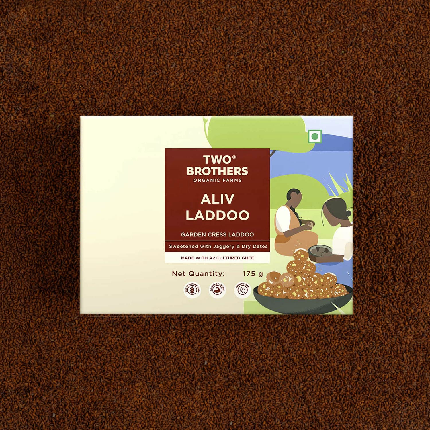 Aliv Laddoo Box By 175 g