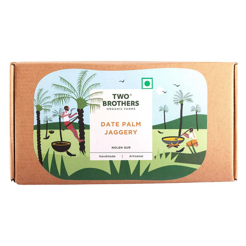 Date Palm Jaggery Solid Pure Date Palm Sap 500 g