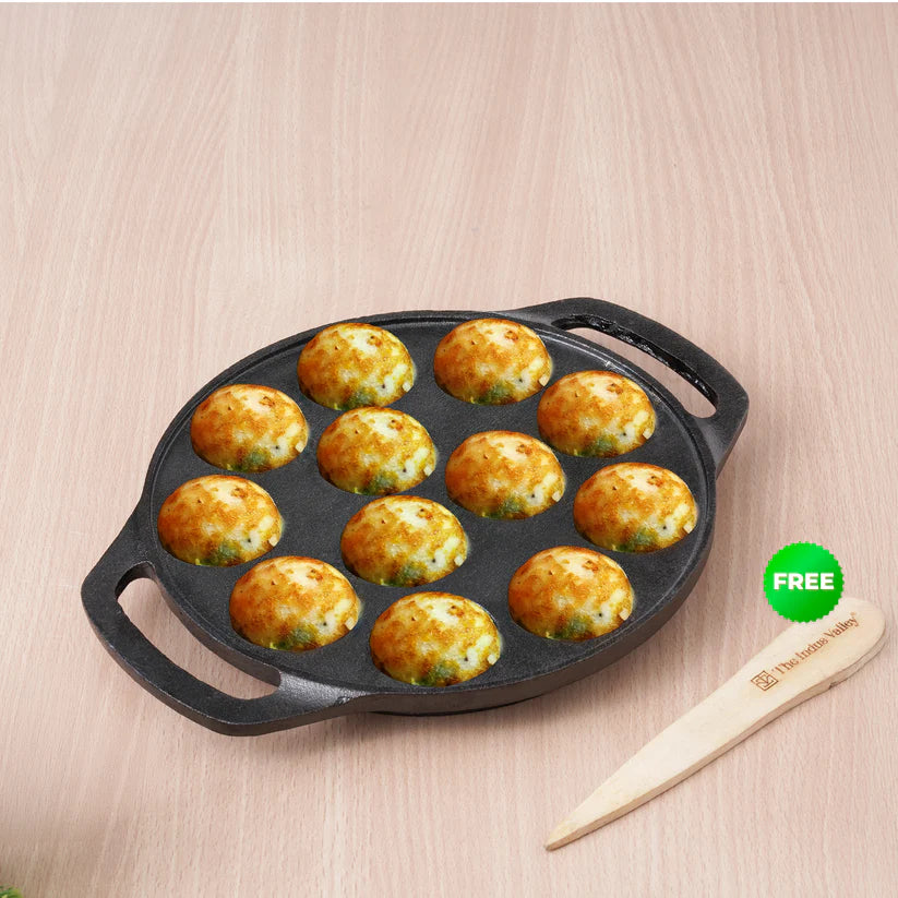 Cast Iron 12Pit Paniyaram Pan 1 unit