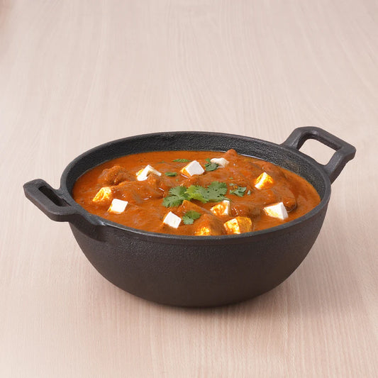 Cast Iron Deep Kadai 1 Pcs