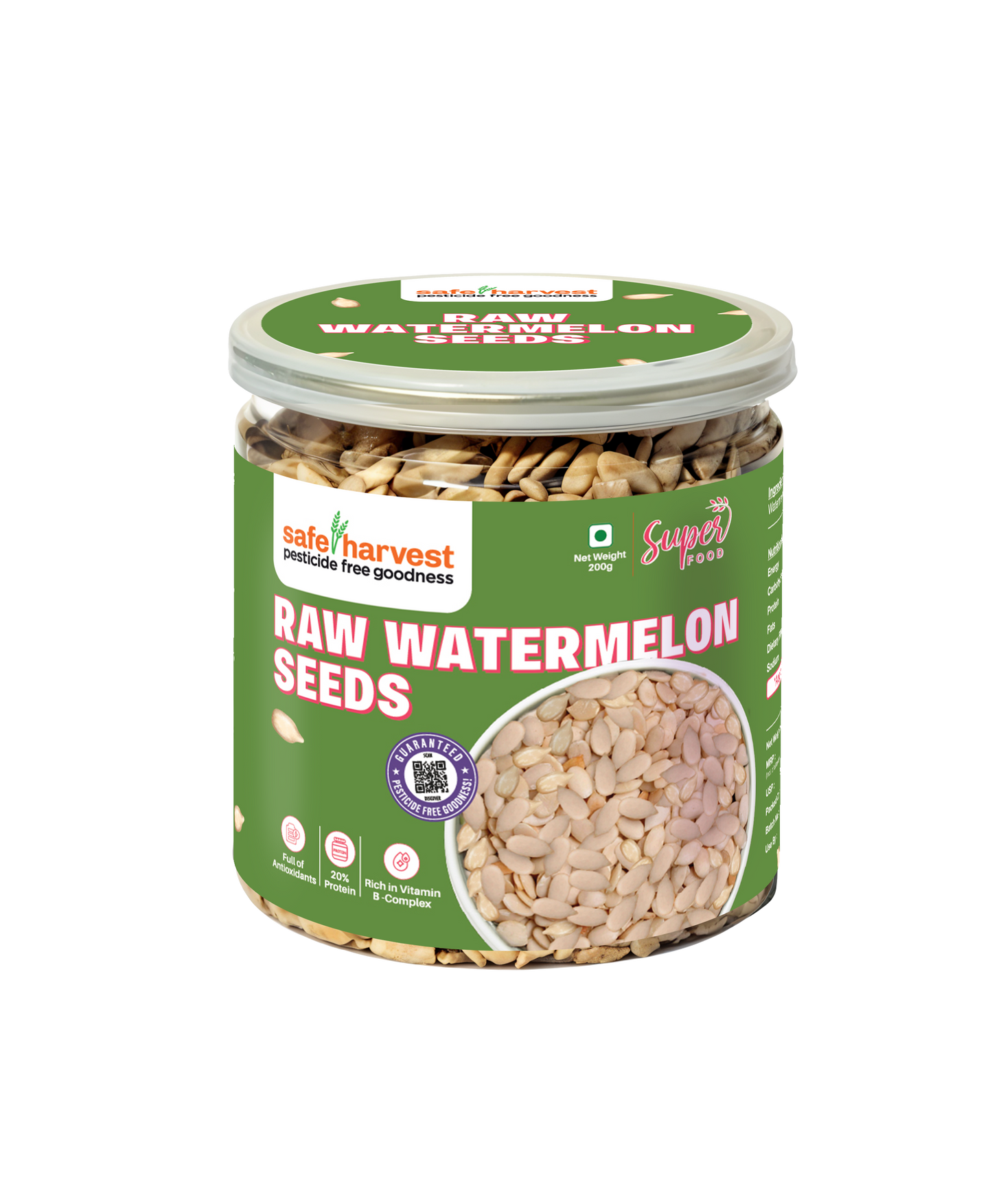 Pesticide Free Watermelon Seeds 200 g