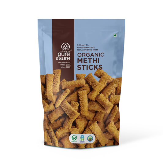 Organic Methi Sticks 120 g