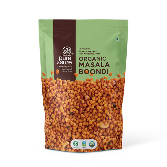Organic Masala Boondis 100 g