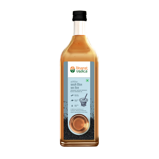 Wood Pressed Organic Black Sesame Oil 1 ltr