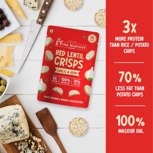 Red Lentil Crispy Garlic & Herb 25 g