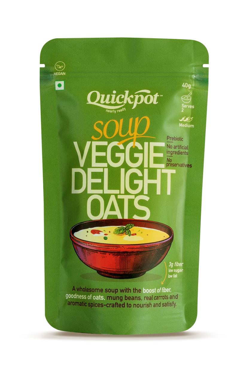 Quickpot - Veggie Delight Oats 40 GM