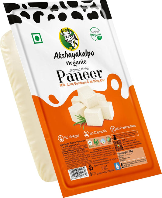 Organic Malai Paneer 200 GM