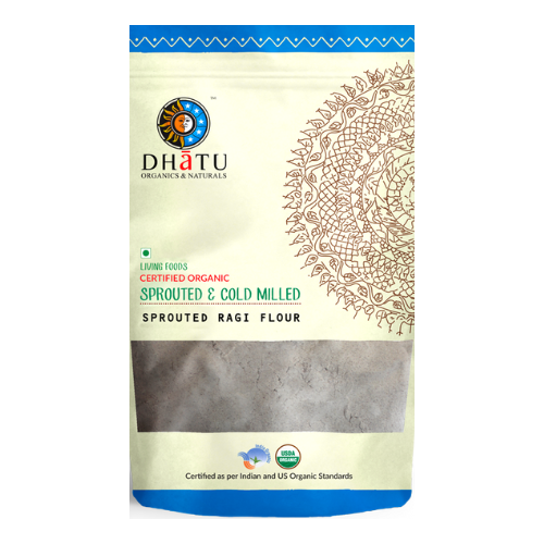 Sprouted Ragi Flour 500 GM