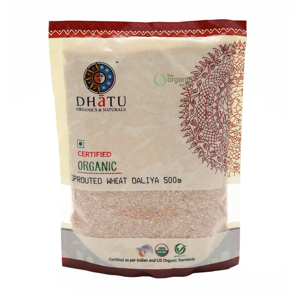 Sprouted Wheat Dalia 500 GM