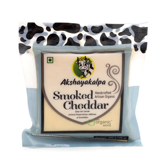 Organic Cheddar Smoked 200 GM
