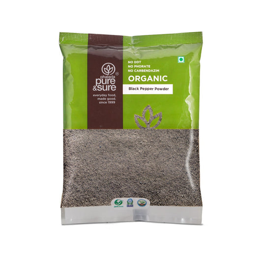 Pure & Sure Organic Black Pepper Powder 100g